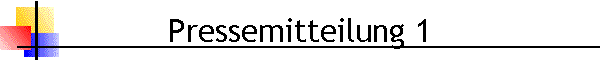 Pressemitteilung 1